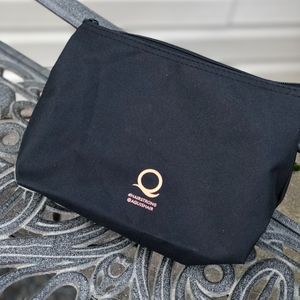 Black Canvas Aquis Cosmetic Bag Travel Case Access